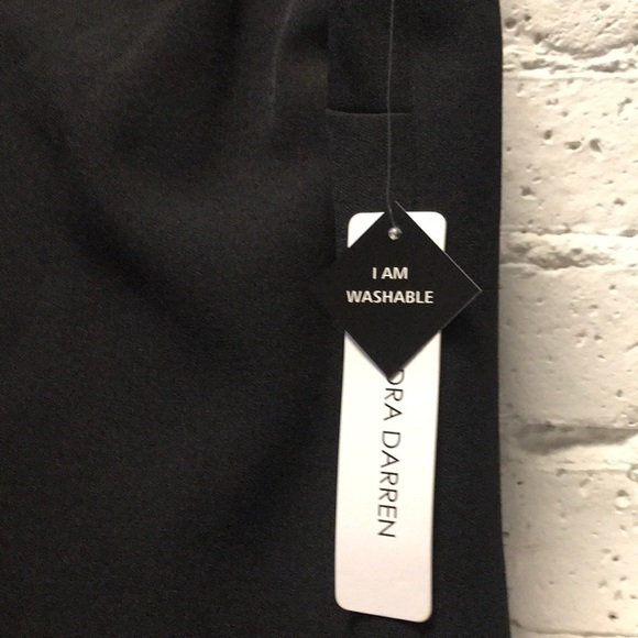 Sandra Darren Crepe Black Dress - Picture 5 of 5